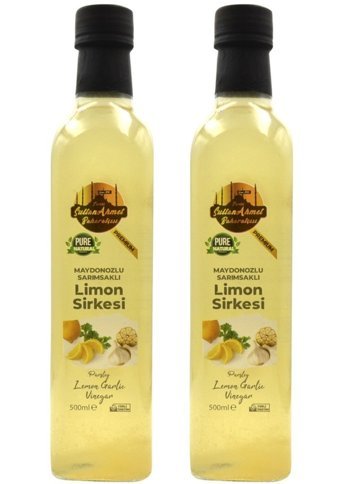 Tarihi Sultan Ahmet Baharatçısı Limon - Maydanoz - Sarımsak Sirke 2x500 ml