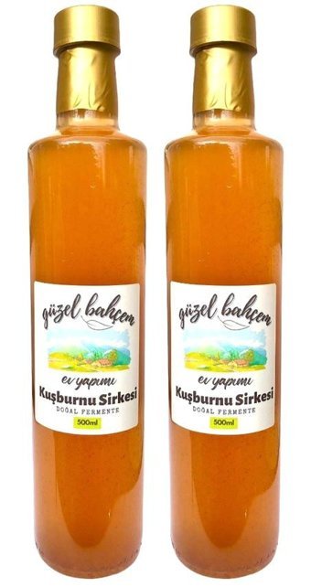 Güzel Bahçem Kuşburnu Sirke 2x500 ml