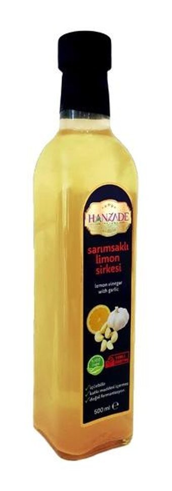 Hanzade Bitkisel Limon - Sarımsak Sirke 3x500 ml