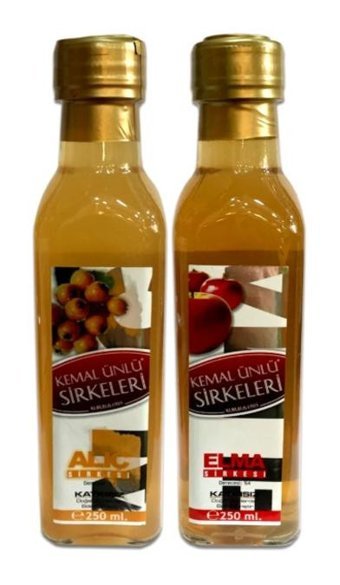 Kemal Ünlü Sirkeleri Alıç - Elma Sirke 2x250 ml