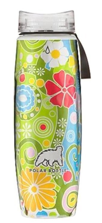 Polar Bottle Ergo Insulated Graphic Çelik 0.65 lt Outdoor Termos Yeşil