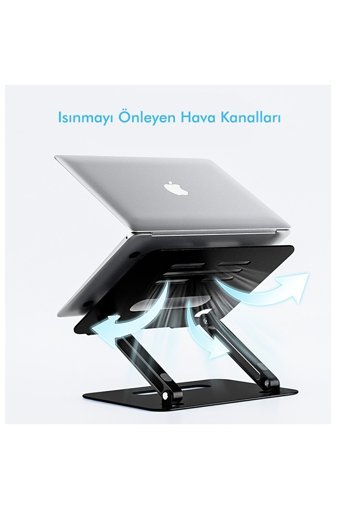 Xrades Katlanabilir Metal Dikey Ayarlanabilir Taşınabilir Ayaklı Hareketli Laptop Standı