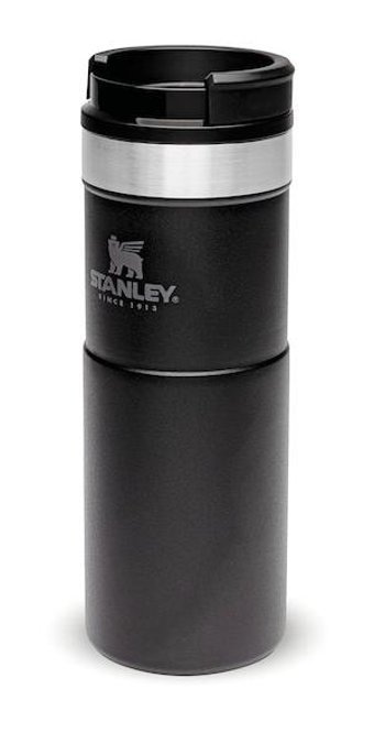 Stanley The Neverleak Paslanmaz Çelik 0.47 lt Outdoor Termos Siyah