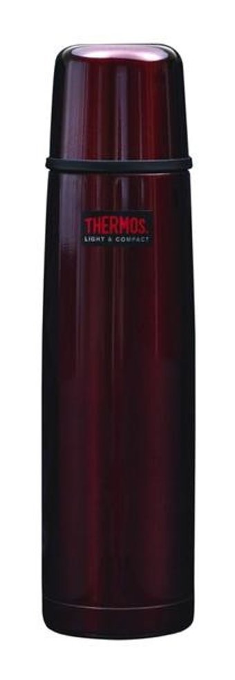 Thermos Çelik 1 lt Outdoor Termos Bordo