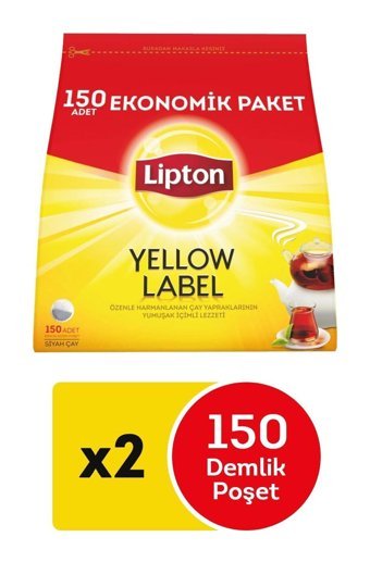 Lipton Yellow Label Çay 2 Paket 480 gr