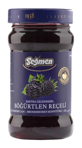 Seğmen Böğürtlen Reçeli 380 gr