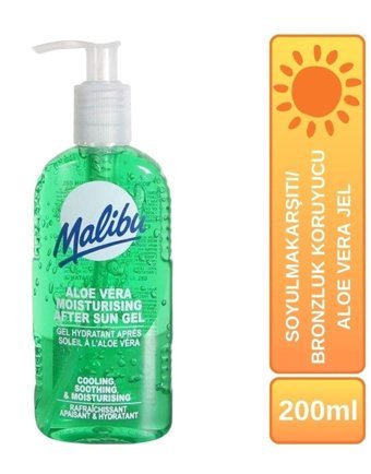 Malibu 40 Faktör İçin Nemlendirici Yağsız Suya Dayanıklı Yüz ve Vücut Güneş Kremi 200 ml