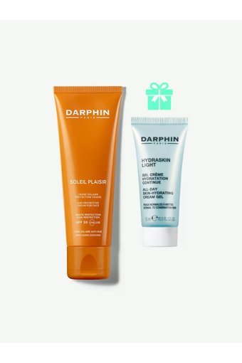 Darphin Soleil Plaisir 50 Faktör Tüm Ciltler İçin Nemlendirici Yaşlanma Karşıtı Suya Dayanıklı Yüz Güneş Kremi 50 ml