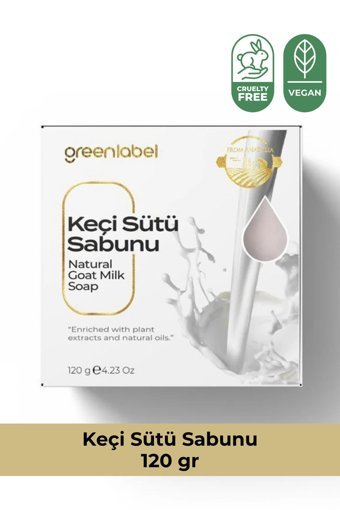 Green Label Natural Keçi Sütlü Sabun 120 gr