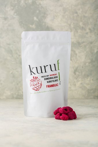 Kuruf Şekersiz Çekirdeksiz Frambuaz 20 gr