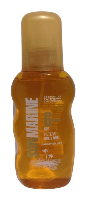 Sunmarine Havuç Yoğun 6 Faktör Vücut İçin Bronzlaştırıcı Yağ 200 ml