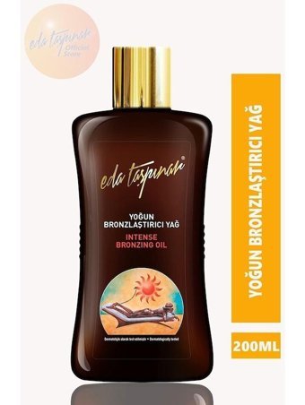 Eda Taşpınar A Vitamini - Argan - E Vitamini - Havuç - Hindistan Cevizi Vücut İçin Bronzlaştırıcı Yağ 200 ml