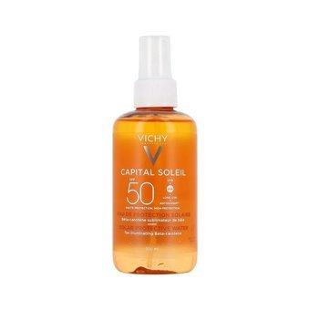 Vichy Capital Soleil Hyalüronik Asit 50 Faktör Vücut - Yüz İçin Bronzlaştırıcı Sprey 200 ml