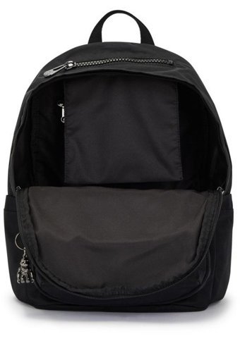 Kipling Delia Orta Boy Siyah Endless Black Kadın Sırt Çantası