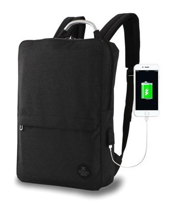 My Valice Smart Bag Usb Şarj Girli Akıllı 1210 Bordo Erkek Sırt Çantası