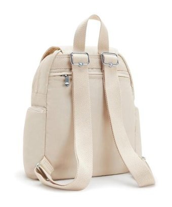 Kipling Bej Beige Pearl City Zip Mini 001 Bej Kadın Sırt Çantası