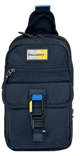 Yurdu Discovery Slingbag D00720 Çapraz Siyah Erkek Sırt Çantası