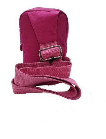 Newish Polo Body Bag Göğüs Ve Telefon Bölmeli Pembe Kadın Sırt Çantası