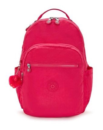 Kipling Seoul Büyük Boy Pembe Confettı Pınk Kadın Sırt Çantası