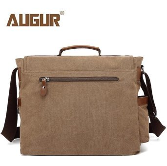 Augur 8507 Retro Çapraz Koyu Gri Erkek Sırt Çantası