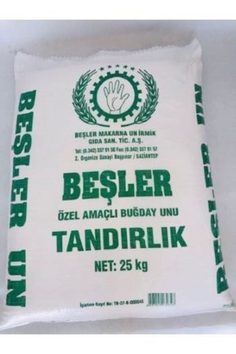 Beşler Özel Amaçlı Tandırlık Buğday Unu 25 kg