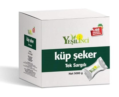 Yeşil İnci Küp Şeker 5 kg