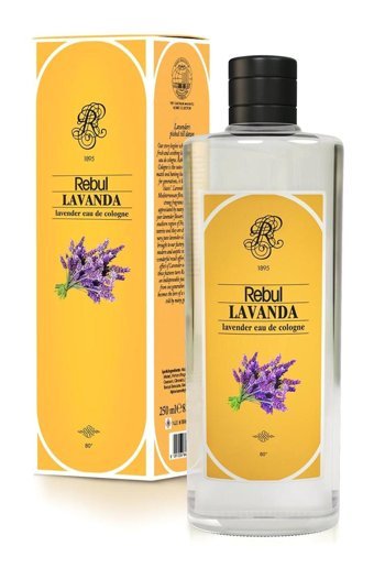 Rebul Lavanta Cam Şişe Kolonya 250 ml + 100 ml