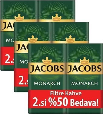 Jacobs Monarch Sade Aromalı Arabica Öğütülmüş Filtre Kahve 3 kg