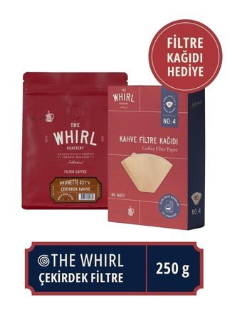 The Whirl Brunette Arabica Çekirdek Filtre Kahve 250 gr