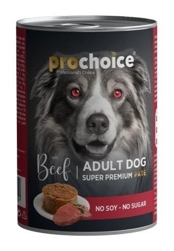 Pro Choice Super Premium Sığır Eti Yaş Köpek Maması 400 gr Tekli