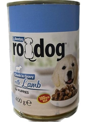 Ro Dog Kuzu Yaş Köpek Maması 400 gr Tekli