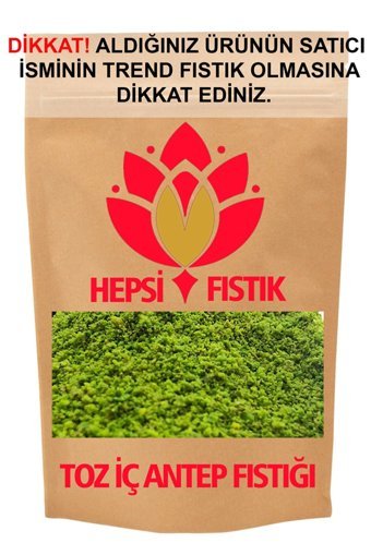 Hepsi Fıstık Boz Çiğ Yöresi Toz Antep Fıstığı 100 gr