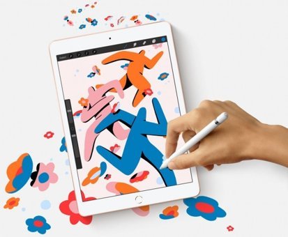 Apple iPad 8.Nesil 128 GB iPadOS Kalemli 3 GB Ram 10.2 İnç Tablet Gümüş