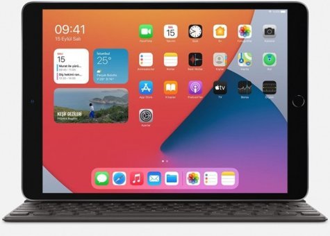 Apple iPad 8.Nesil 128 GB iPadOS Kalemli Sim Kartlı 3 GB Ram 10.2 İnç Tablet Gümüş