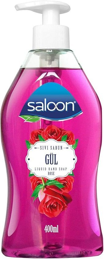 Saloon Gül Sıvı Sabun 400 ml