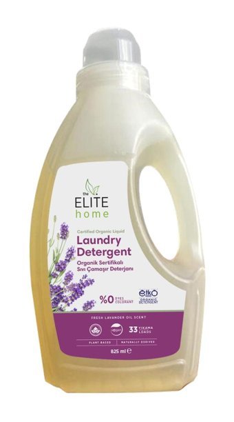 The Elite Home Organik 33 Yıkama Tüm Renkler İçin Sıvı Deterjan 825 ml