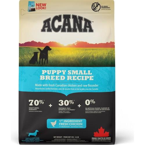 Acana Puppy Small Breed Recıpe Tavuklu Küçük Irk Yavru Köpek Maması 2 Kg