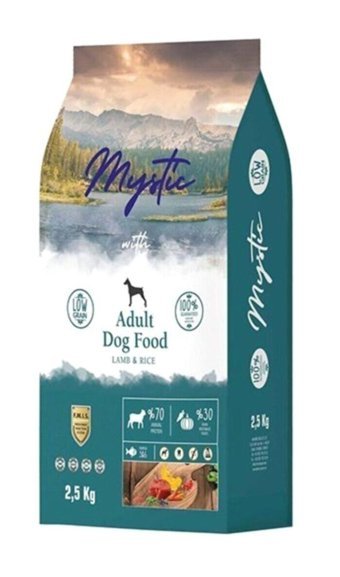 Mystic Kuzu Etli Tüm Irklar Yetişkin Köpek Maması 2.5 kg