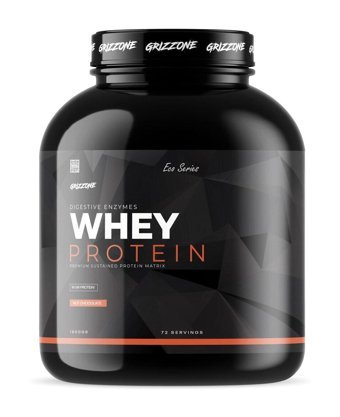 Grızzone Çikolatalı Fındıklı Whey Protein Protein Tozu 1.8 gr