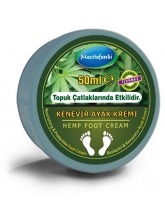 Mecitefendi Kenevir Nemlendirici Ayak Kremi 50 ml