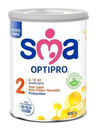 Sma Optipro Probiyotikli 2 Numara Devam Sütü 400 gr