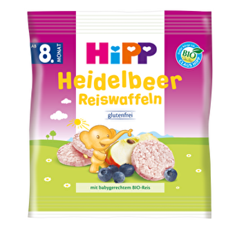 Hipp Glutensiz Meyveli Pirinçli Bebek Atıştırmalığı 30 gr