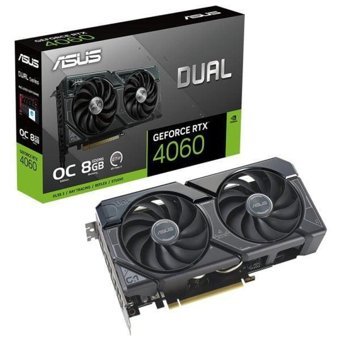 Asus Dual RTX 4060 OC 8 GB GDDR6 PCI-Express 4.0 DirectX 12 Ultimate 2 Fanlı 128 Bit Nvidia Ekran Kartı