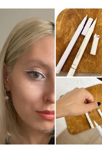 Retrobird Suya Dayanıklı Pastel Beyaz Kalıcı Keçe Likit Eyeliner