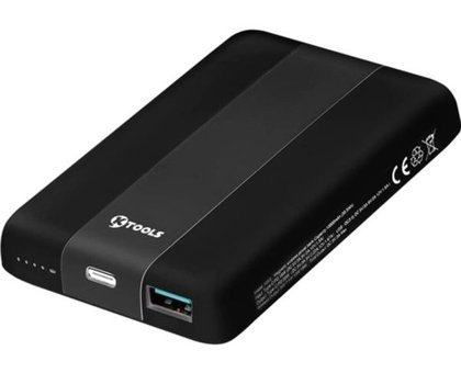 Lyon Tech 10000 mAh Hızlı Şarj Mıknatıslı Type C - USB Powerbank Siyah