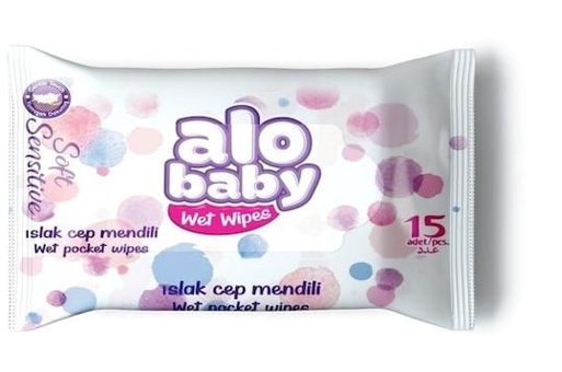 Alo Baby 15 Yaprak Islak Mendil