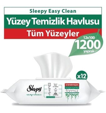 Sleepy 1200 Yaprak Islak Mendil