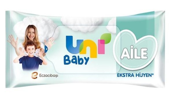 Uni Baby Aile 52 Yaprak Islak Mendil