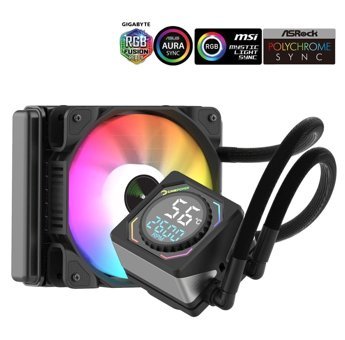 Gamepower Skadi Square 120 mm 4 Pin 3 Fanlı Sıvı Soğutmalı RGB Masaüstü İşlemci Soğutucu