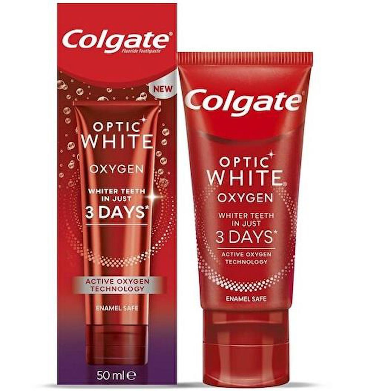 Colgate Optıc Whıte Oxygen Naneli Florürlü Diş Macunu 75 ml